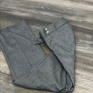 White House Black Market Gray Trousers